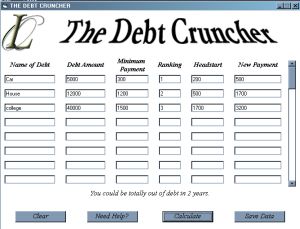 debt cruncher
